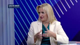 INTREVJU Nositeljka liste Za buducnost Podgorice JELENA BOROVINIC BOJOVIC [upl. by Yatzeck392]