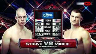 UFC  Stipe Miocic vs Stefan Struve  Full Fight Highlights [upl. by Atinnod]