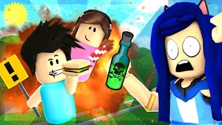 GETTING PRANKED BY A BABY IN ROBLOX [upl. by Brinson840]