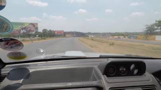 Drive Through Zambia  Kitwe [upl. by Adnirem982]