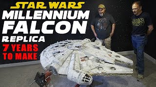 Worlds Most Accurate Millennium Falcon Replica  7 Years To Complete [upl. by Etterraj]