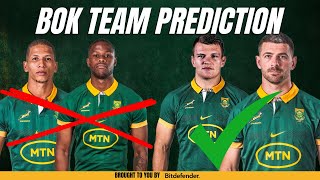 BOKS TO BACK ELRIGH LOUW VS WALLABIES  Springbok Team Prediction [upl. by Ennahoj]