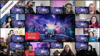 ‘SEVENTEEN DREAM Official MV’ reaction mashup [upl. by Annod]