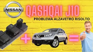 NISSAN QASHQAI  PROBLEMA ALZAVETRO RISOLTO  WINDOW ISSUE SOLVED nissan qashqai nissanqashqai [upl. by Puna128]