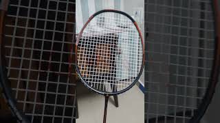 Adrenex r501 orange colour badminton racket scam sent oval shape youtube trending badminton [upl. by Ikuy]