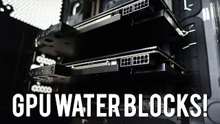 Custom Water Cooled Build Log 3  THE PARTS amp GPU Water Block Installation [upl. by Ialokin230]