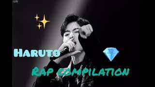 HARUTO RAP COMPILATION YG TREASURE BOX [upl. by Seraphine]