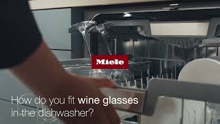 How do you fit wine glasses in the dishwasher [upl. by Nirrac865]