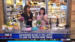 TV SEGMENT Amazing Wine Slushie Sauvignon Blanc  Belinda Chang [upl. by Atteloj]