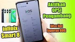 Cara agar anda jadi pengembang di hp infinix smart 8  aktifkan opsi pengembang infinix smart 8 [upl. by Ailimaj804]