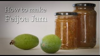 How To Make Feijoa Jam [upl. by Ahsenar]