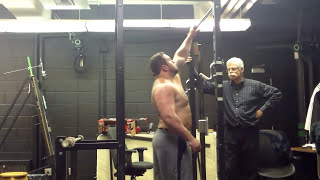 Back rehab Brian Carroll with Dr Stuart McGill  McGill pullup with maximum Neural drive [upl. by Nosnehpets]