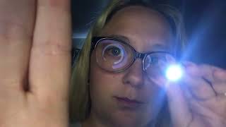 ASMR eye exam with ophthalmoscope 😊 [upl. by Manella]