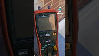 MEGOHMMETER VS d2dnyac hvac hvactechnician [upl. by Brear]