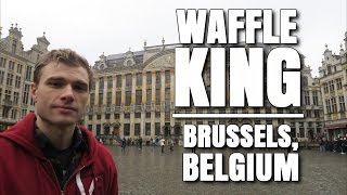 Crowned the WAFFLE KING  Brussels Belgium  Destination Jackson [upl. by Amatruda]