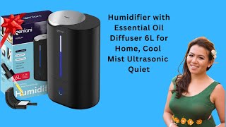 Transform Your Space Top Fill Humidifier amp Essential Oil Diffuser for Home amp Large Rooms Review [upl. by Assen]