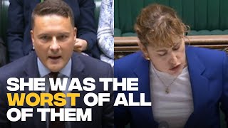 Tory MP ripped apart by Labours Wes Streeting [upl. by Nauqe911]