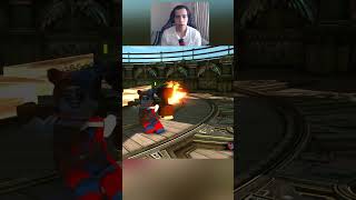 Peleando contra el Hombre de Fuego en LEGO DC Super Villanos [upl. by Aidiruy]