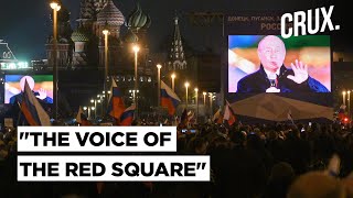 “Welcome Home” Putin Tells Annexed Ukraine Regions Says quotVictory Will Be Oursquot In Red Square Speech [upl. by Dreeda]