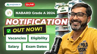 NABARD Grade A 2024 Notification Out  Exam Pattern  Eligibility  Vacancy  Salary  Anuj Jindal [upl. by Ludewig]