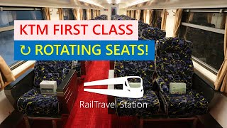 KTM ROTATING TRAIN SEATS How to turn your KTM AFC First Class Seat around [upl. by Senaj826]