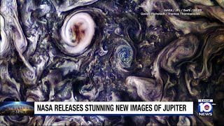 NASA releases new images of Jupiter [upl. by Adnilrev]