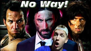 ERB John Wick vs John Rambo vs John McClane Reaction [upl. by Princess]