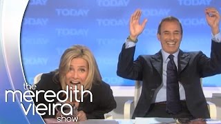 Matt Lauer Teases Meredith on Flubbing a Line  The Meredith Vieira Show [upl. by Olsewski463]