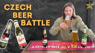 Finishing the Better Czech Lager  Pilsner Urquell Vs Budweiser Budvar [upl. by Fritzsche]