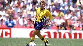 Tomas Brolin Best Skills amp Goals [upl. by Kcirdek]