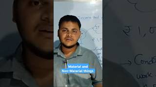 Material and Non material things economics [upl. by Gnof]