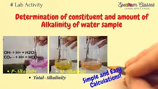 Experiment  Alkalinity of water  PAlkalinityMAlkalinity water chemistry [upl. by Aiclef269]