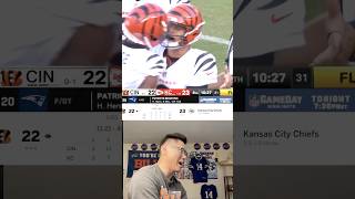 Bills Fan Live Reaction to Ja’Marr Chase Unsportsmanlike Penalty vs Chiefs shorts nfl [upl. by Harrod]