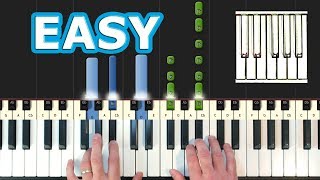 Amélie  piano tutorial easy  Comptine dun Autre Été  Yann Tiersen [upl. by Cirilo]