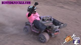 BUSTED KNUCKLE EXTREME BARBIE JEEP RACING CHAMP [upl. by Aerdna]