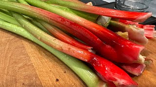 Rhubarb Pie by the Angry Gardener  Best Crust [upl. by Leander736]