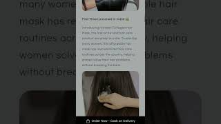 Karseell Collagen Keratin Hair Mask for Dry Damaged Hair  Review karseell subscribe ytshorts [upl. by Wilie]