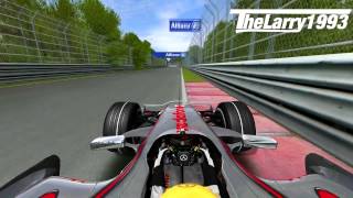 rFactor F1 2007  LHamilton in Montreal [upl. by Tlaw]