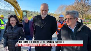 EDI RAMA TUR TAKIMESH NE BASHKINE SHKODER [upl. by Jeritah637]