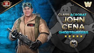 5SG Character Preview John Cena quotGhostbustersquot Gameplay  WWE Champions [upl. by Awe205]