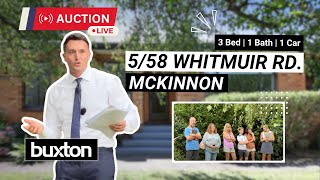 Live Auction  558 Whitmuir Road McKinnon [upl. by Sholes686]