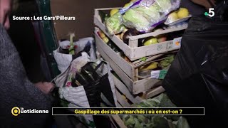 Gaspillage des supermarchés  où en eston [upl. by Bakeman]