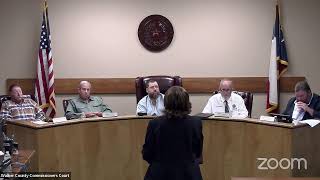 Walker County Commissioners Court Regular Session October 21 2024 [upl. by Nagorb]