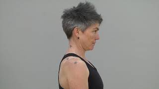 Strengthening Neck Retraction Sitting [upl. by Giefer]