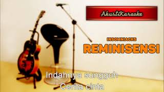 Insomniacks  Reminisensi  Karaoke Versi Akustik [upl. by Rahmann]