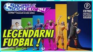 🔴 NAJBOLJI FUDBAL  Sociable Soccer 24 GAMEPLAY [upl. by Yeldahc790]