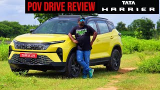 2024 Tata Harrier First Drive Review POV  Kryotec 170 Diesel Automatic  170 bhp 350 Nm [upl. by Oremo]