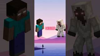 HEROBRINE VS ENTITY 303 🔥  minecraft shorts [upl. by Ojyram815]