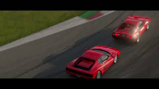 Ferrari Circuit Challenge Testarossa 91 Takes on Modern amp Classic Ferraris at Barcelona GP [upl. by Lletnwahs]