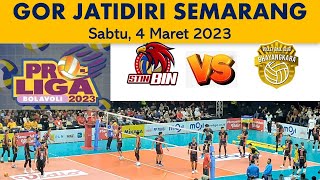 Nonton PROLIGA Voli 2023 GOR Jatidiri Semarang  STIN BIN vs Jkt Bhayangkara Presisi [upl. by Orian]